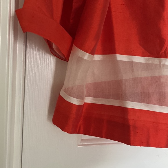 Silk Orange Hooded Jacket - Picture 4 of 5